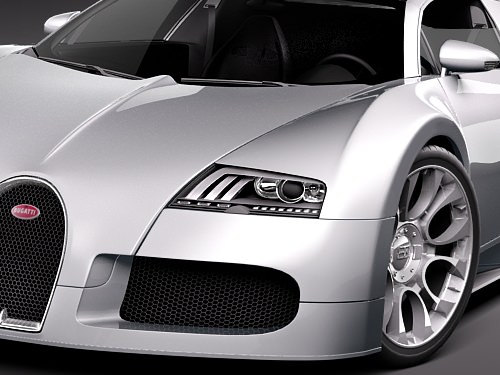 bugatti veyron gt 2010 3D model_2