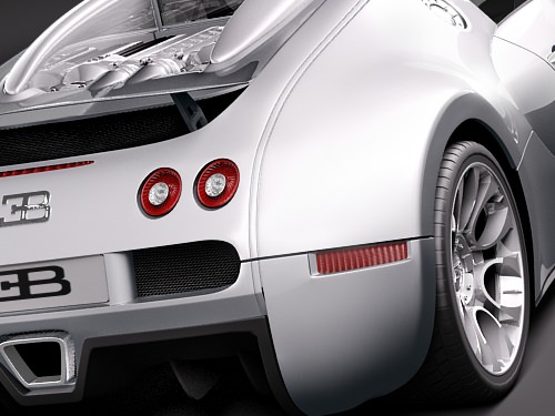 bugatti veyron gt 2010 3D model_3