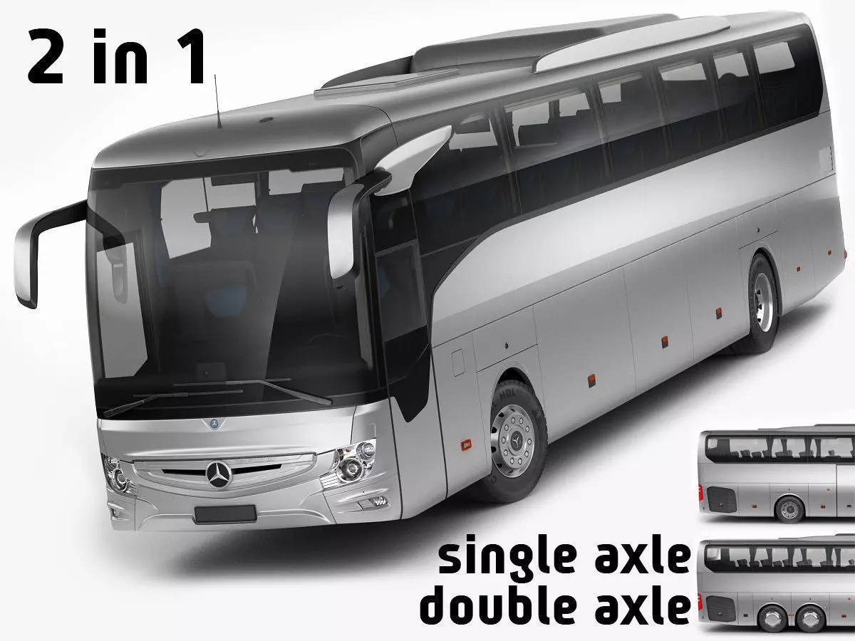 Mercedes Tourismo 2017 3D model_0