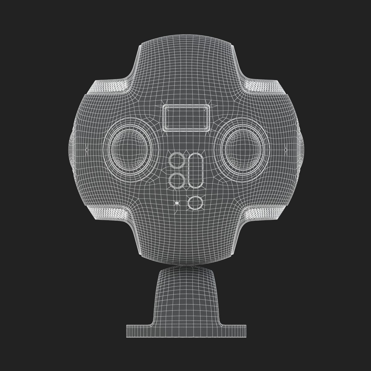 Insta360 Pro 360 Degree Camera 3D model_10