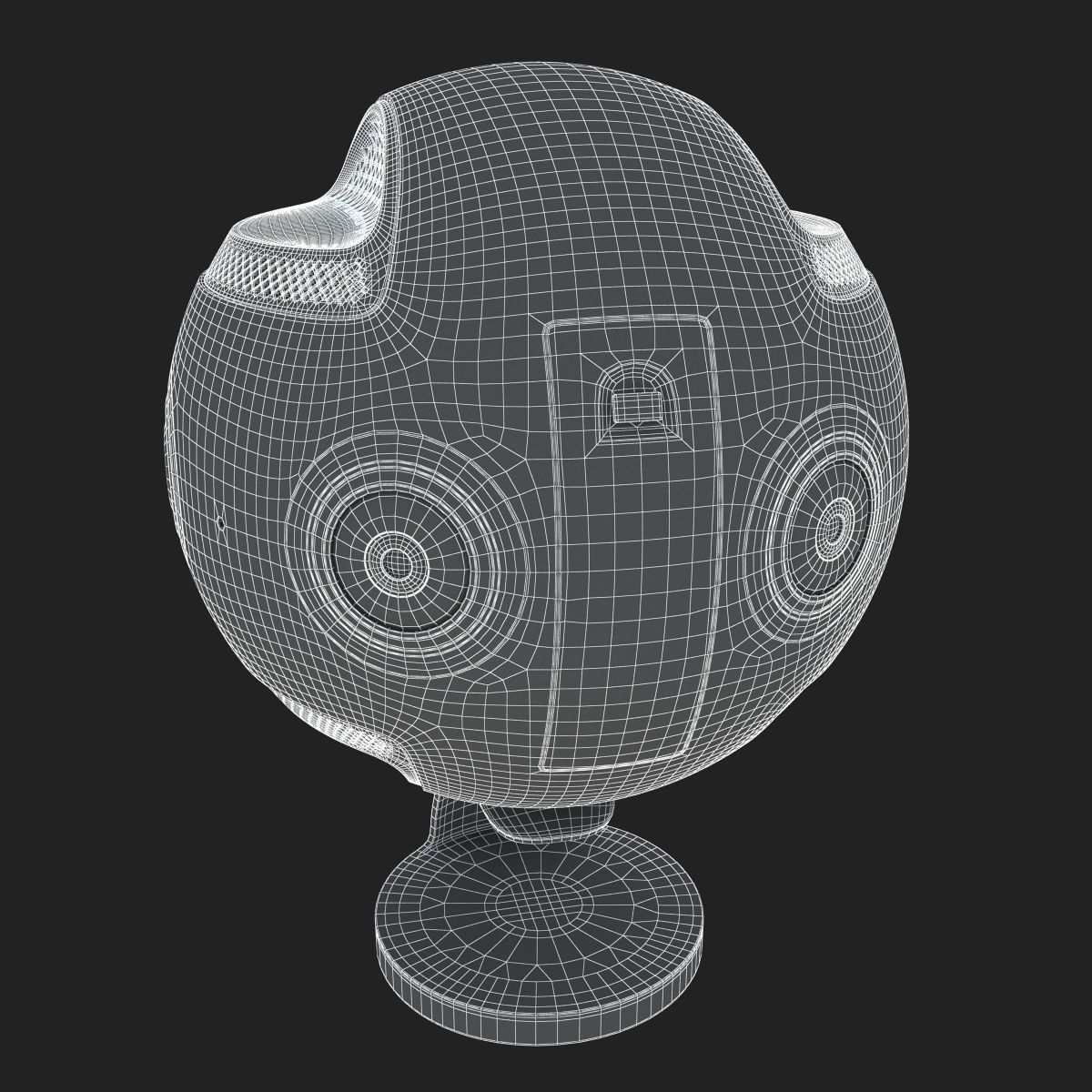 Insta360 Pro 360 Degree Camera 3D model_15