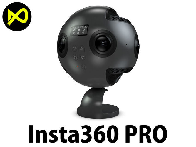 Insta360 Pro 360 Degree Camera 3D model