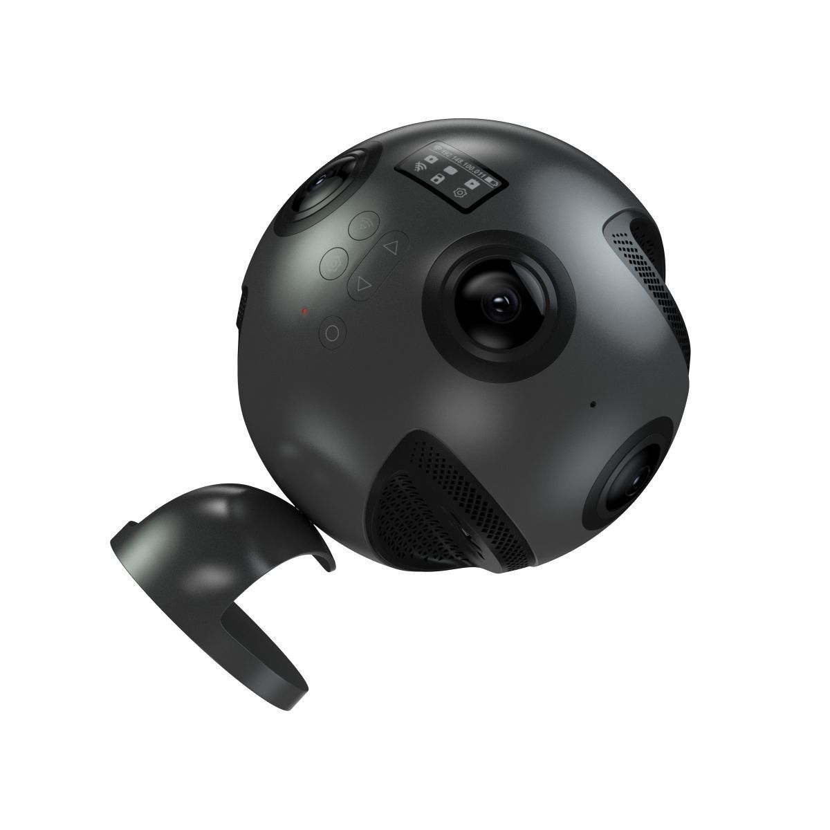 Insta360 Pro 360 Degree Camera 3D model_6