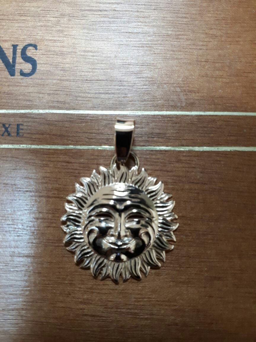 PENDANT SUN 3D print model_2