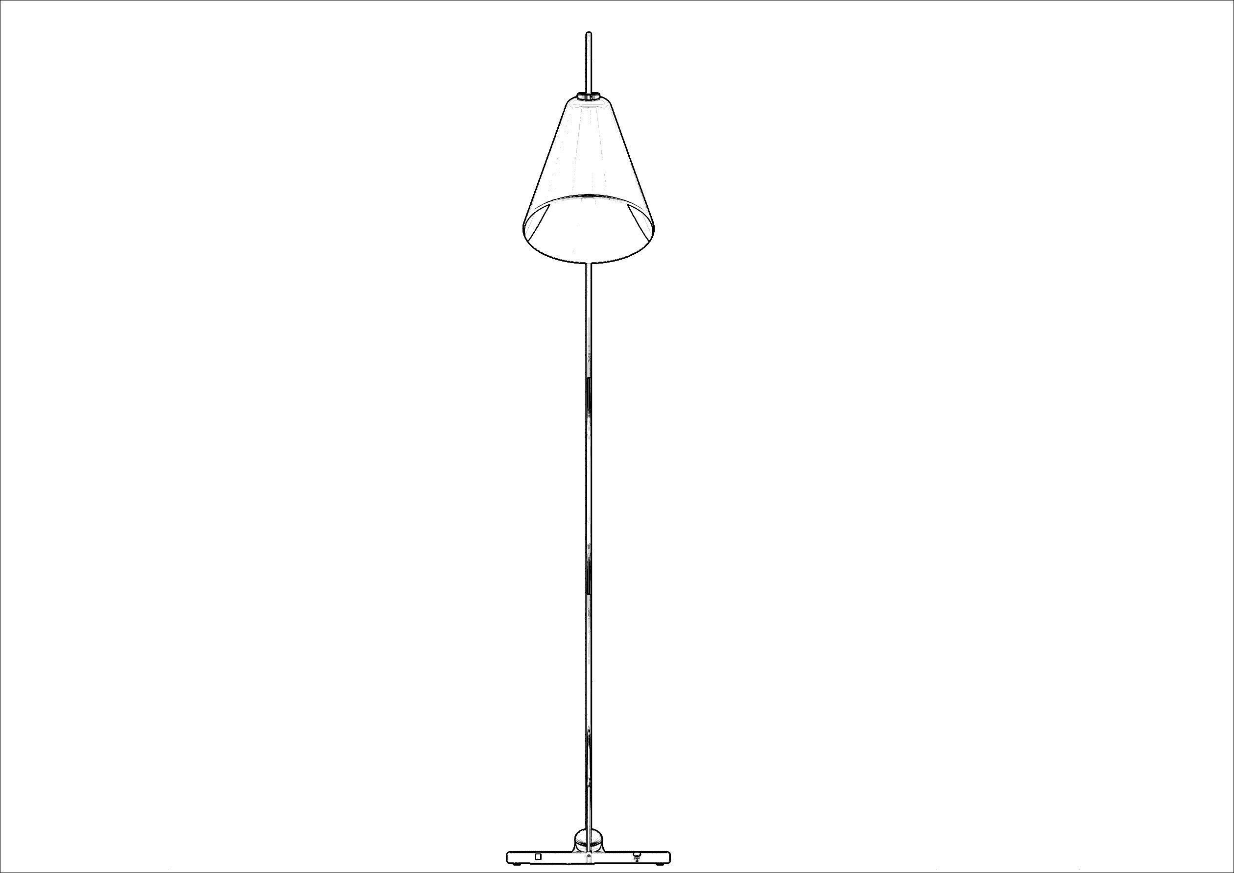contempolamp table lamp with cord 3D model_5