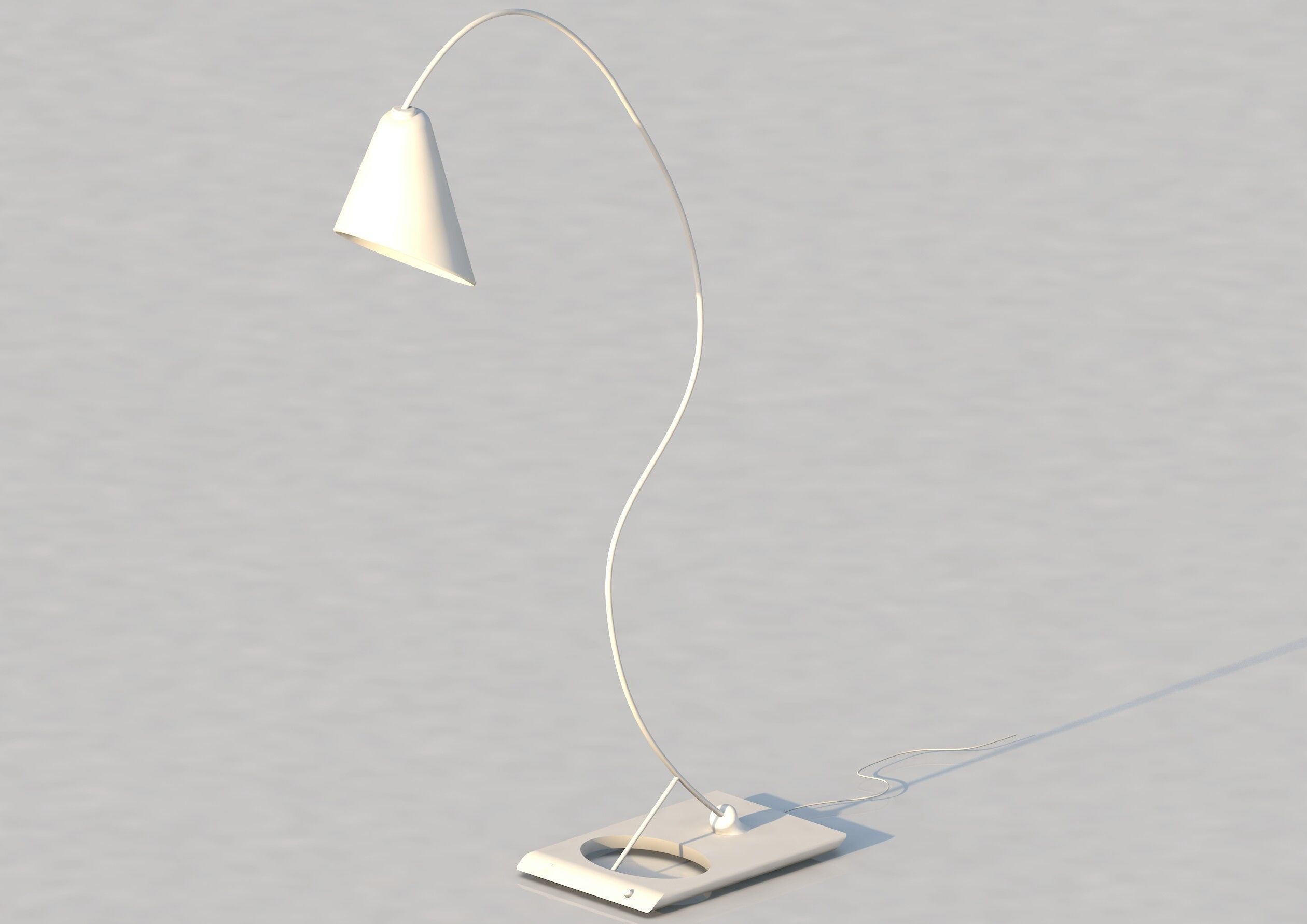 contempolamp table lamp with cord 3D model_7
