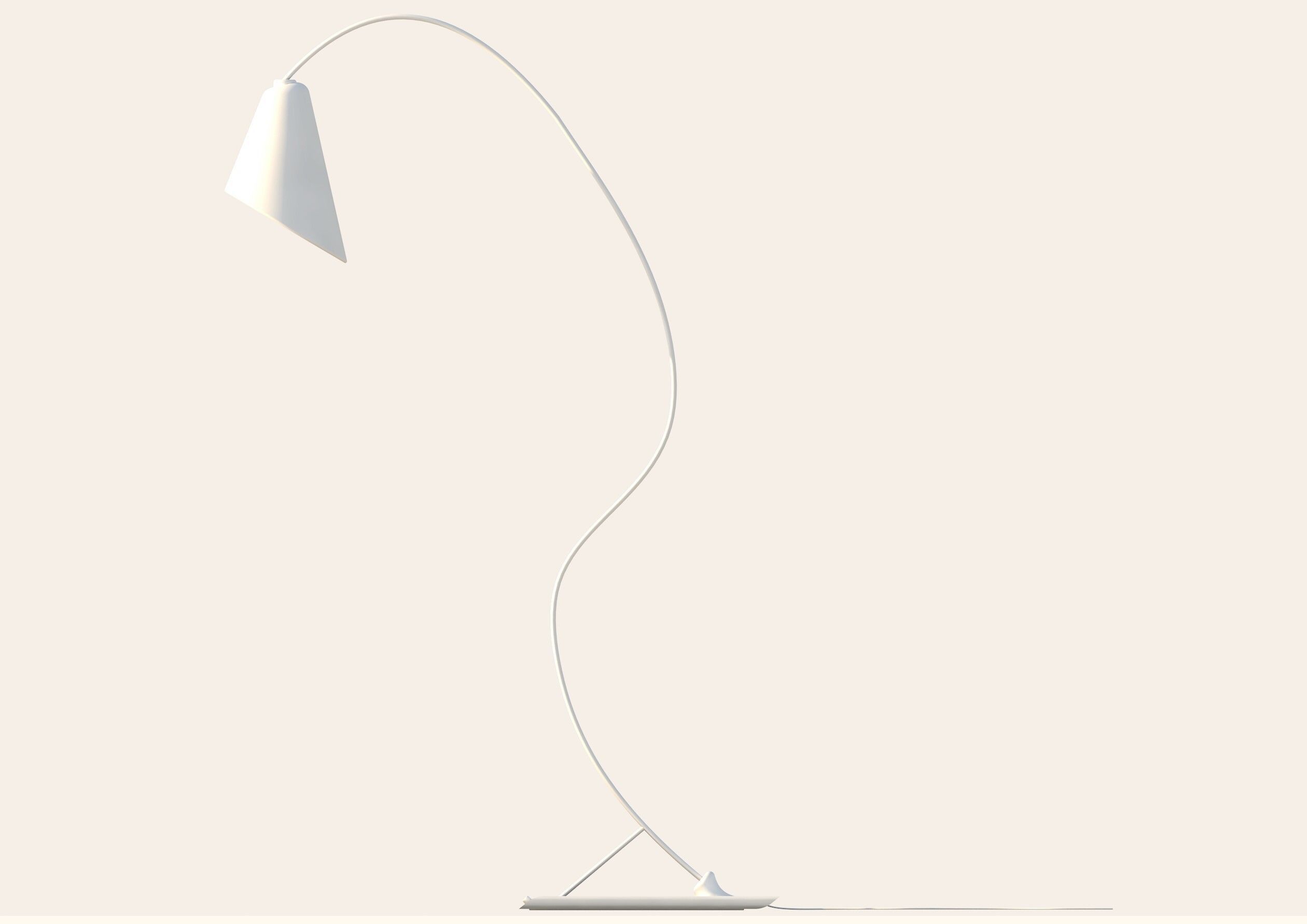 contempolamp table lamp with cord 3D model_8