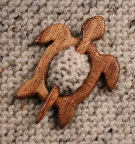 3D shawl pin 3D print model