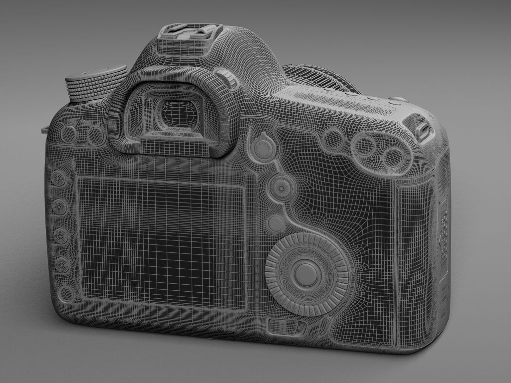 Canon EOS 5d Mark III Photo Camera 3D model_15