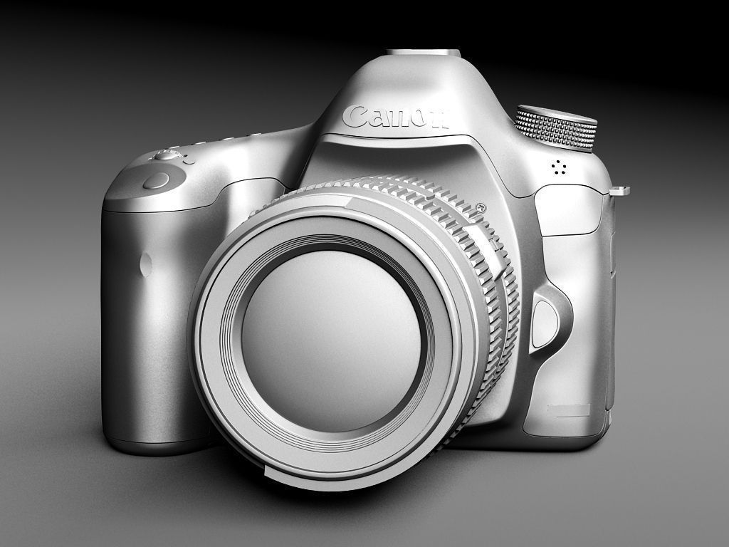 Canon EOS 5d Mark III Photo Camera 3D model_8