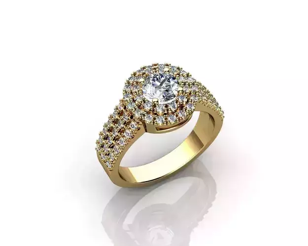 Yellow Gold Engagement Ring