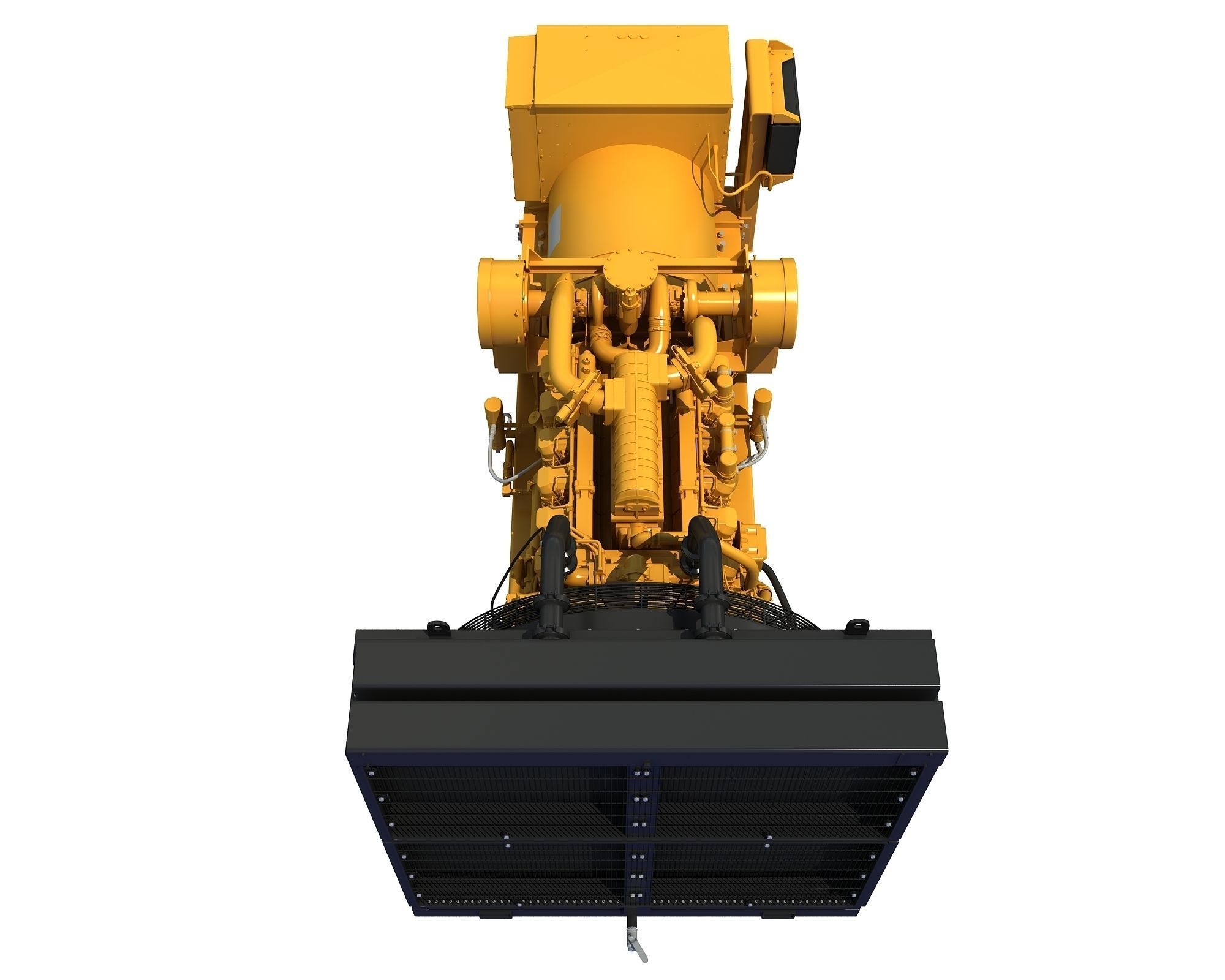 Power Generator Engine 3D model_8