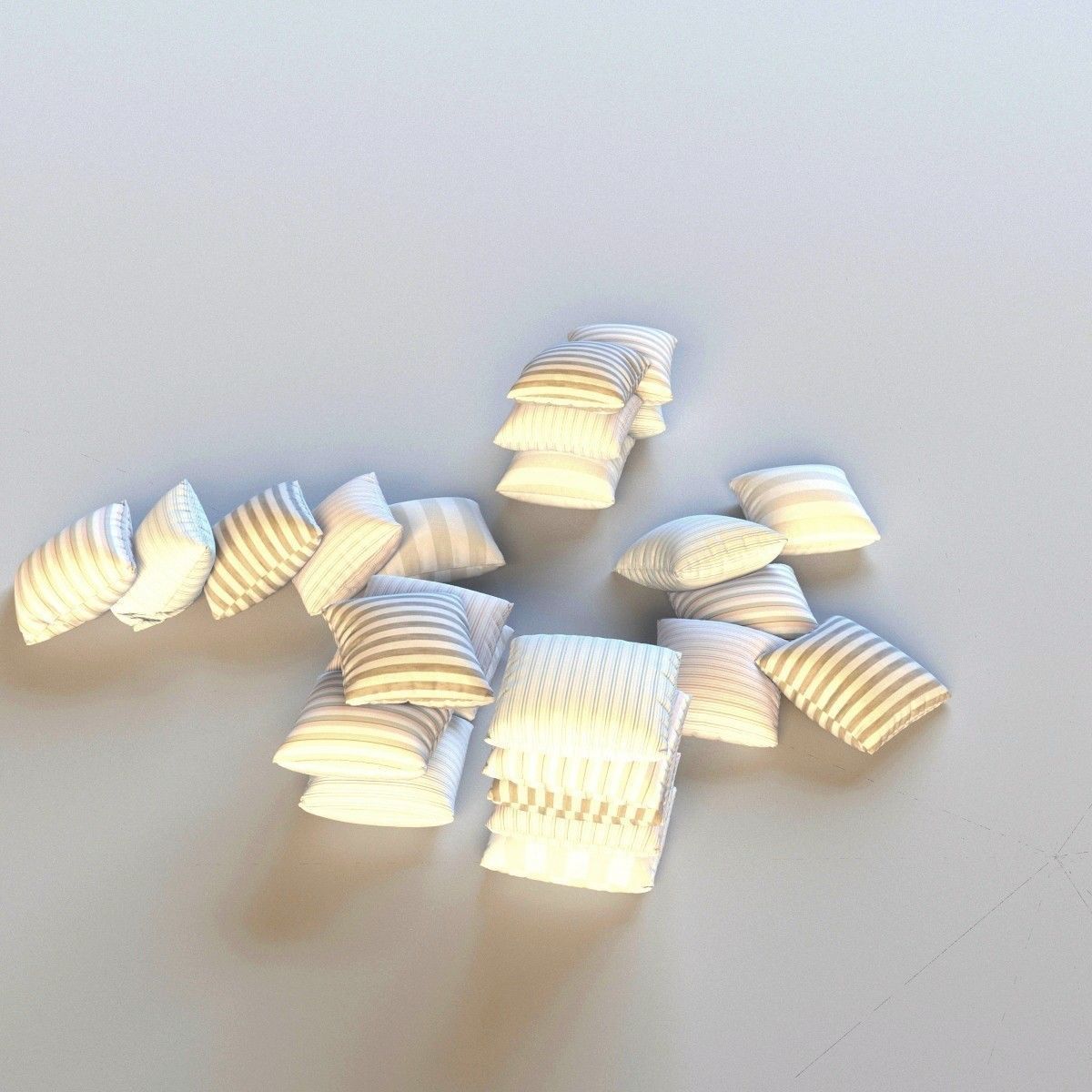 Set of pillows 3D model_23