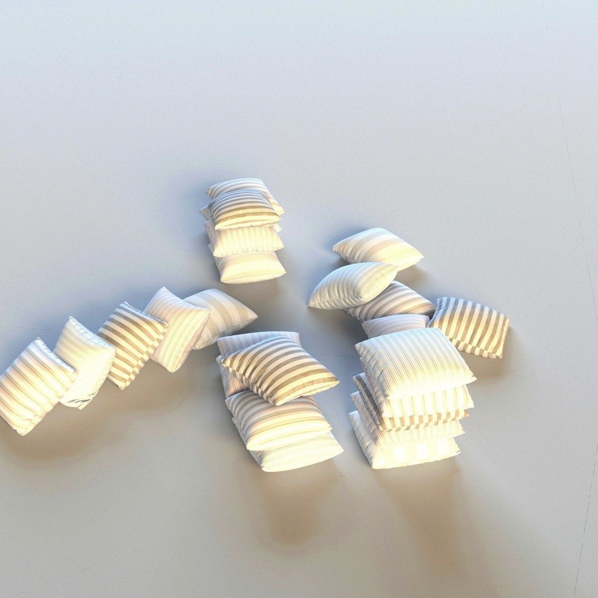 Set of pillows 3D model_17