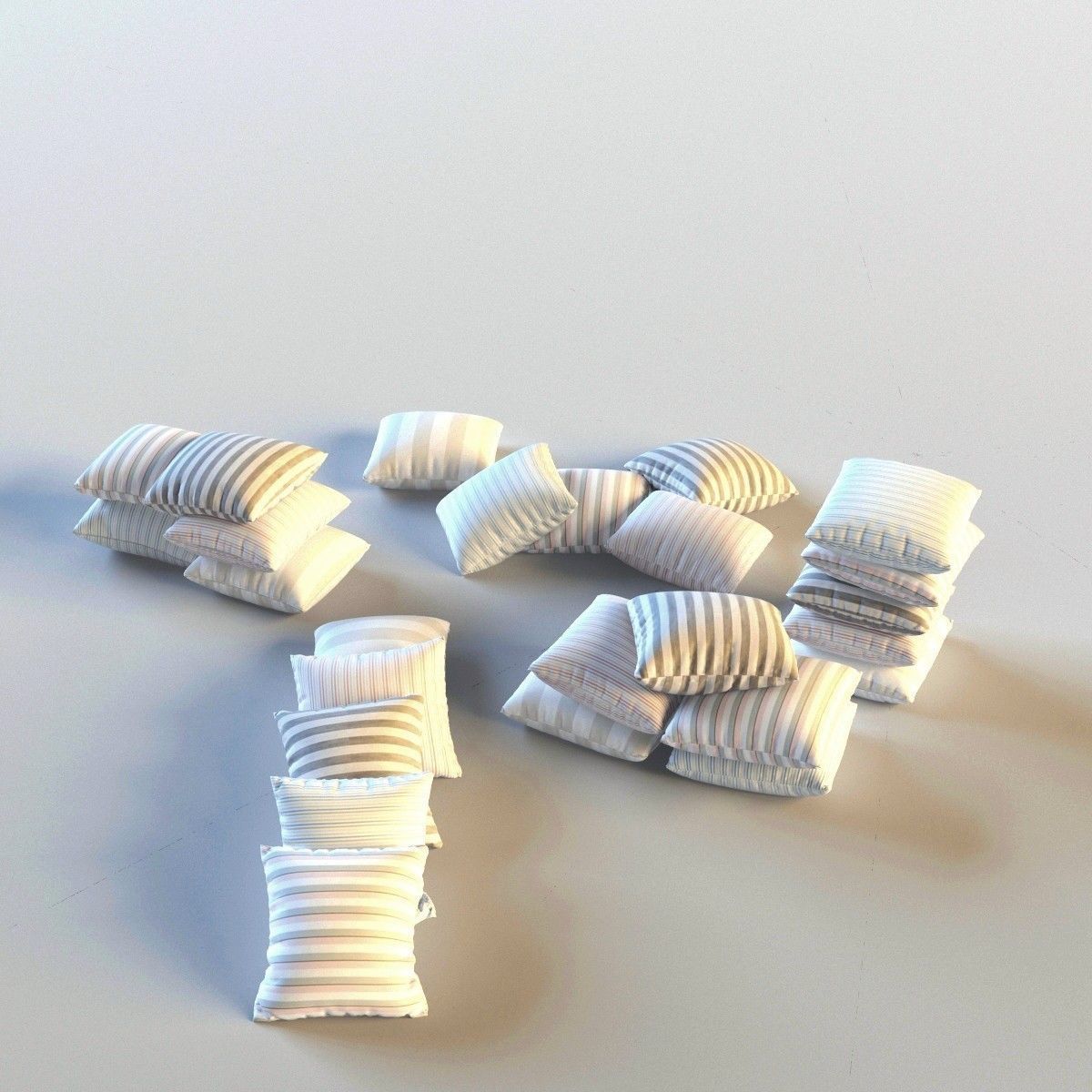 Set of pillows 3D model_22