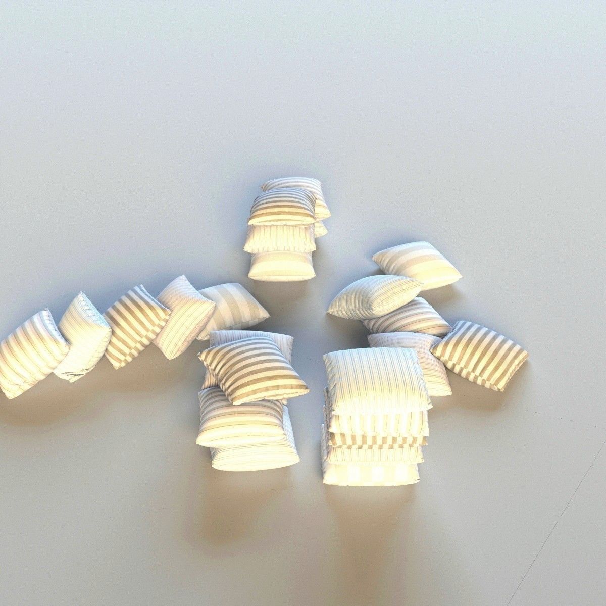 Set of pillows 3D model_19