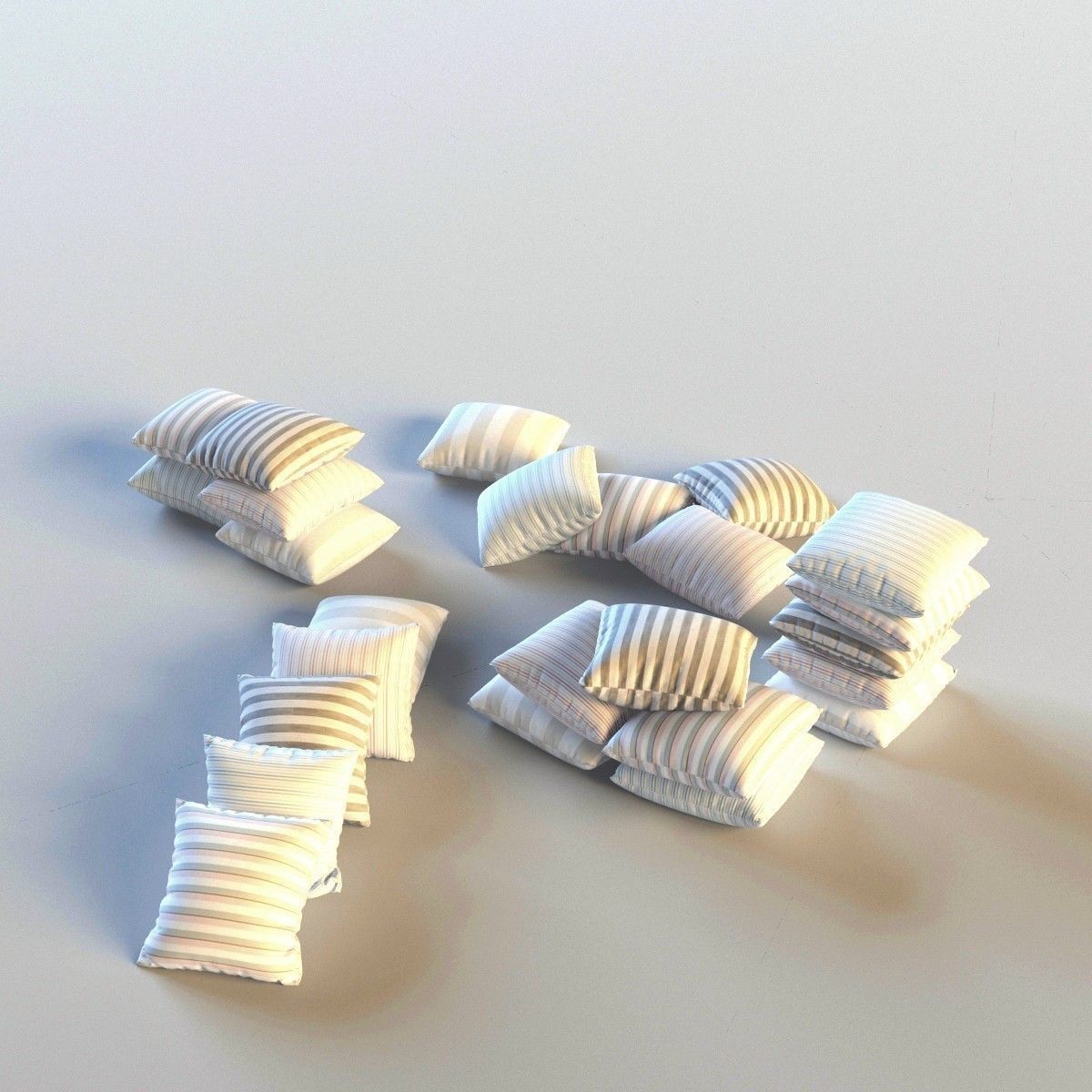 Set of pillows 3D model_18