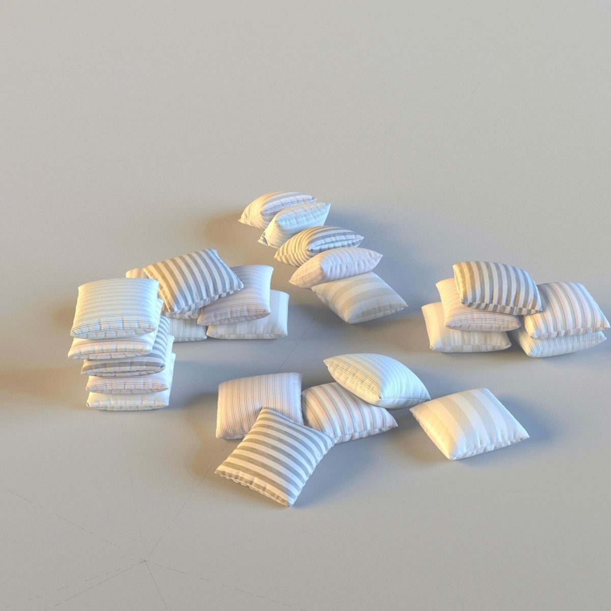 Set of pillows 3D model_15