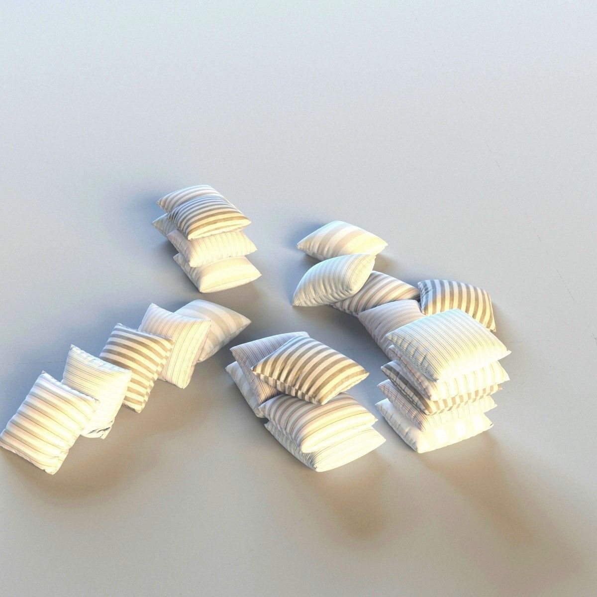 Set of pillows 3D model_20