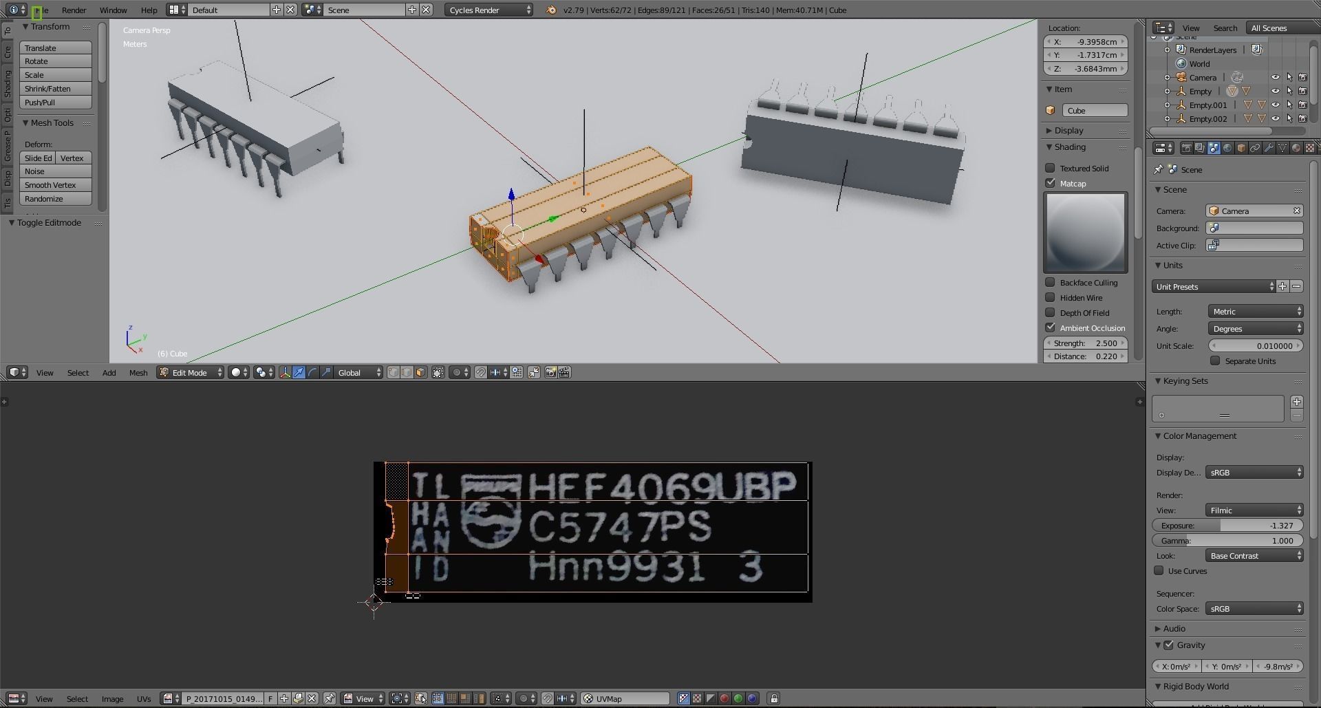 Integrated Chip  3D model_4