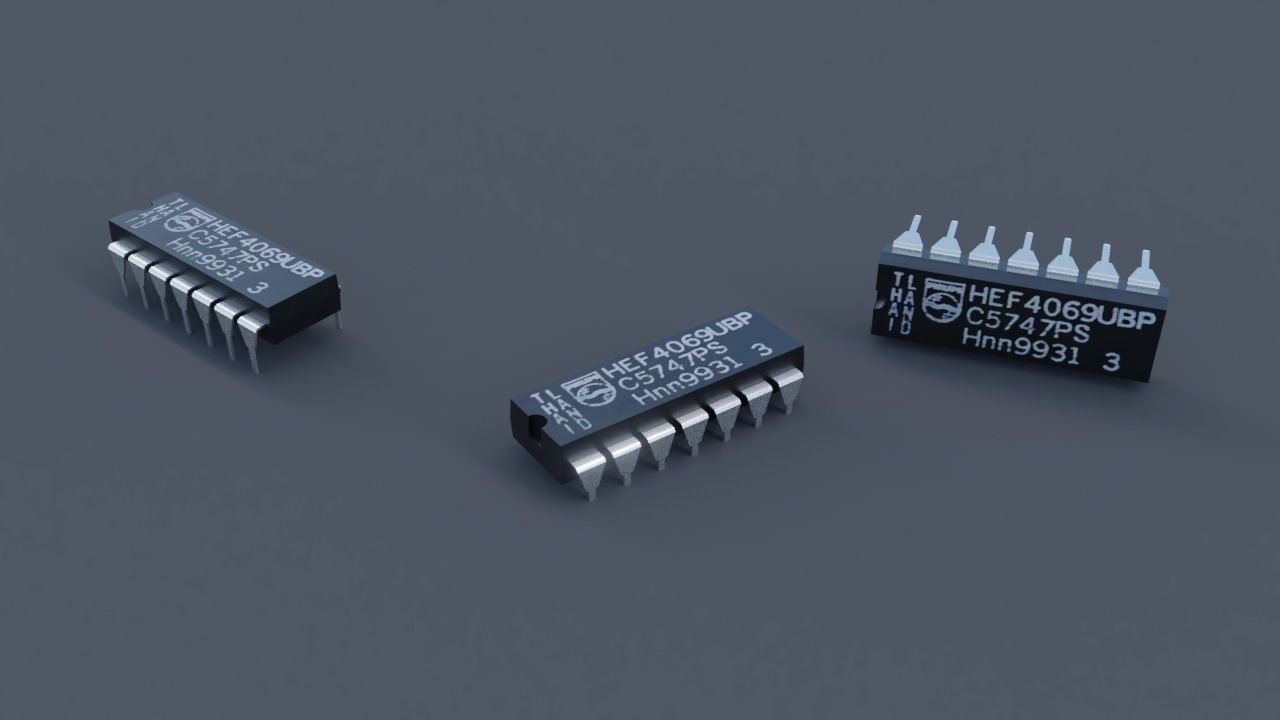 Integrated Chip  3D model_0