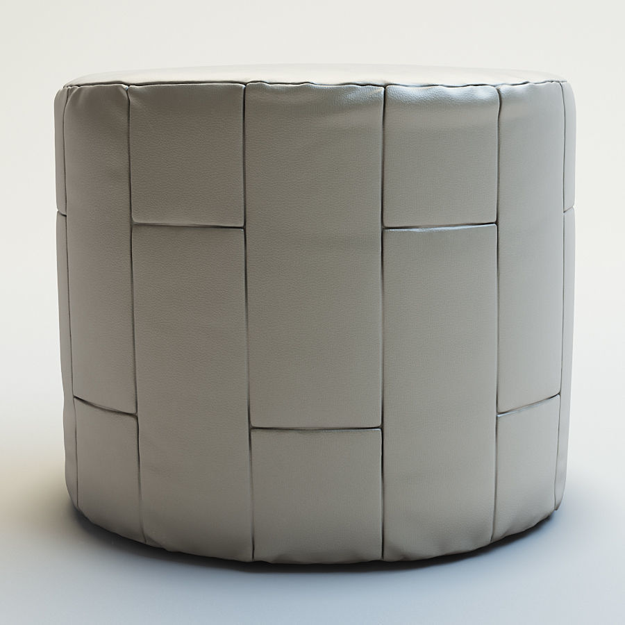 Pouf Calypso 3D model_3