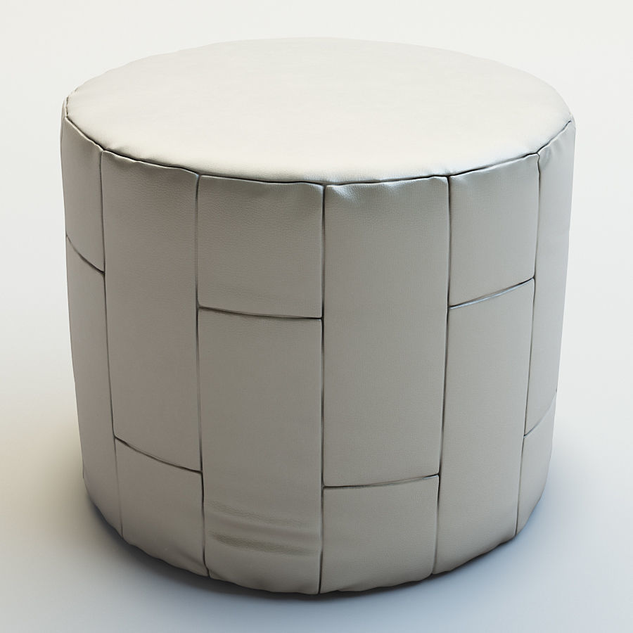 Pouf Calypso 3D model_1