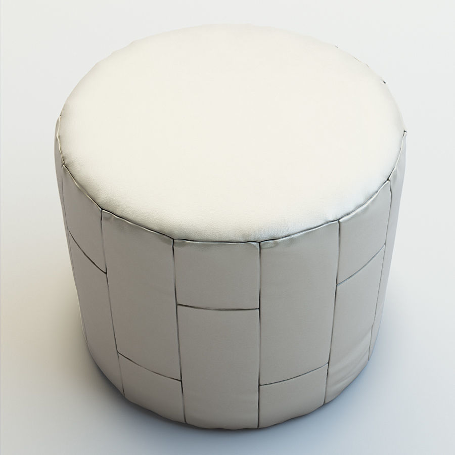 Pouf Calypso 3D model_2