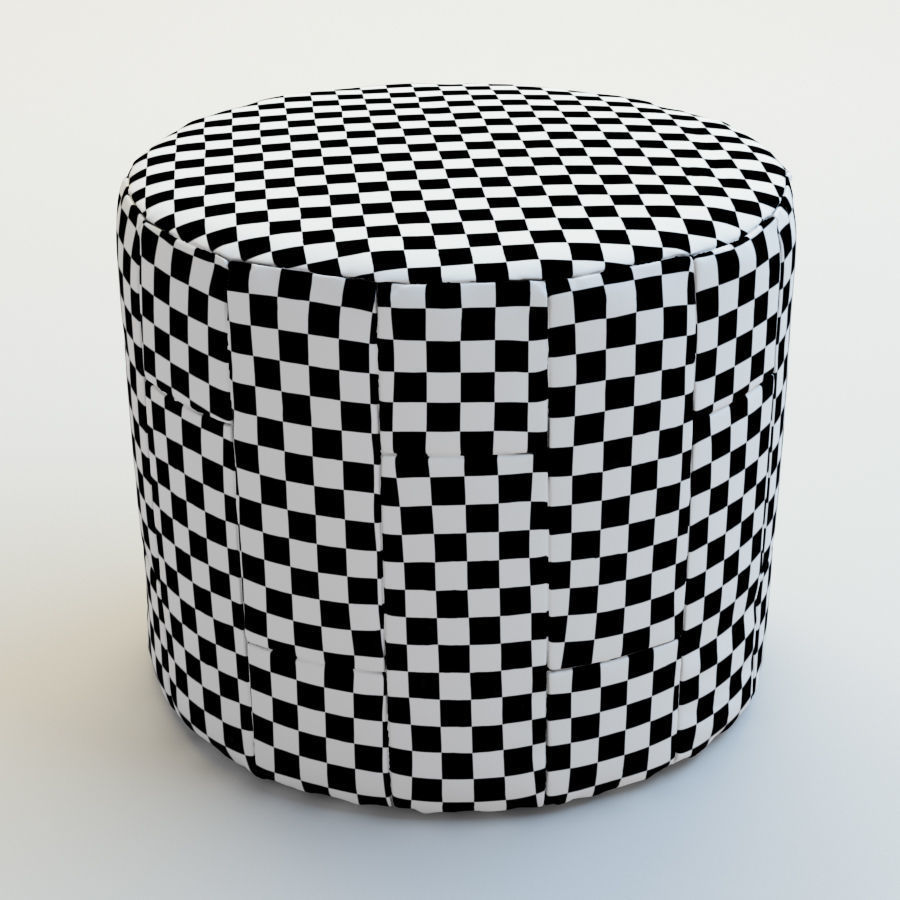 Pouf Calypso 3D model_5