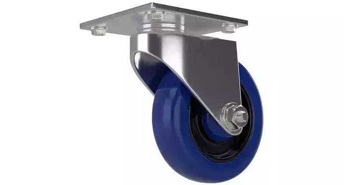 Castor 1 wheel 3D model