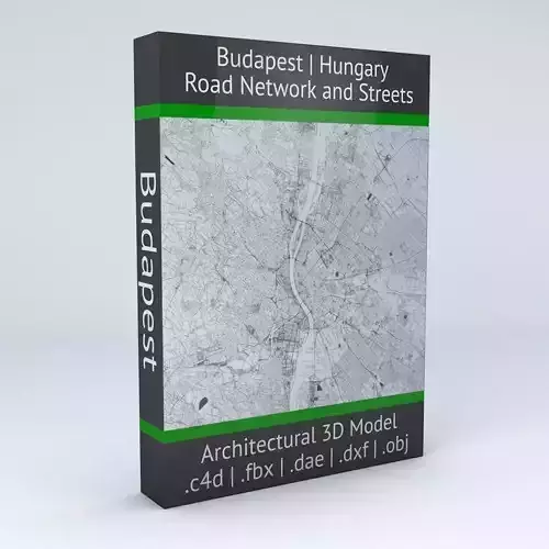 Budapest Road Network and Streets