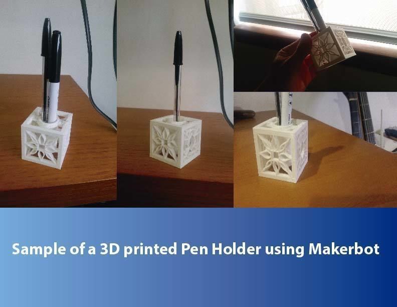 Celtic Penholder 3 3D print model_2