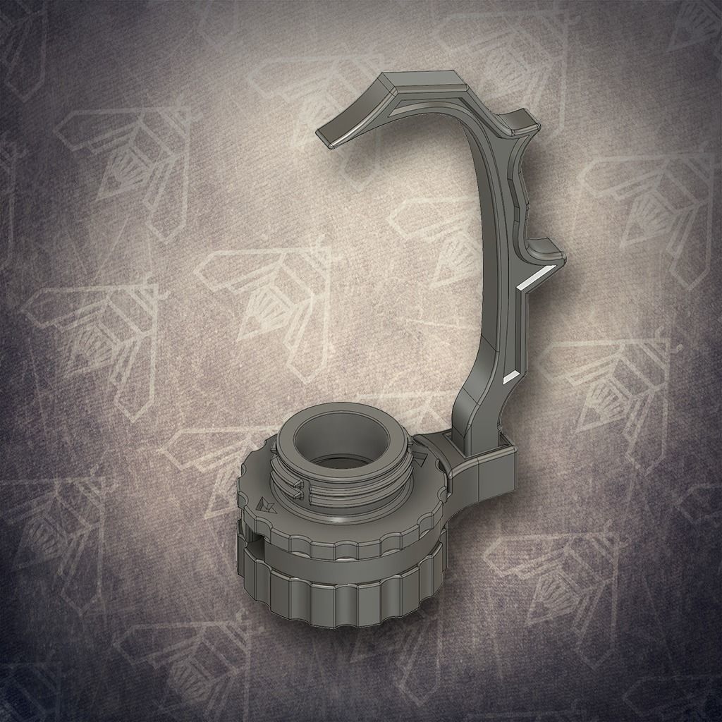 B-Holder - Miniature Painting Holder 3D print model_0