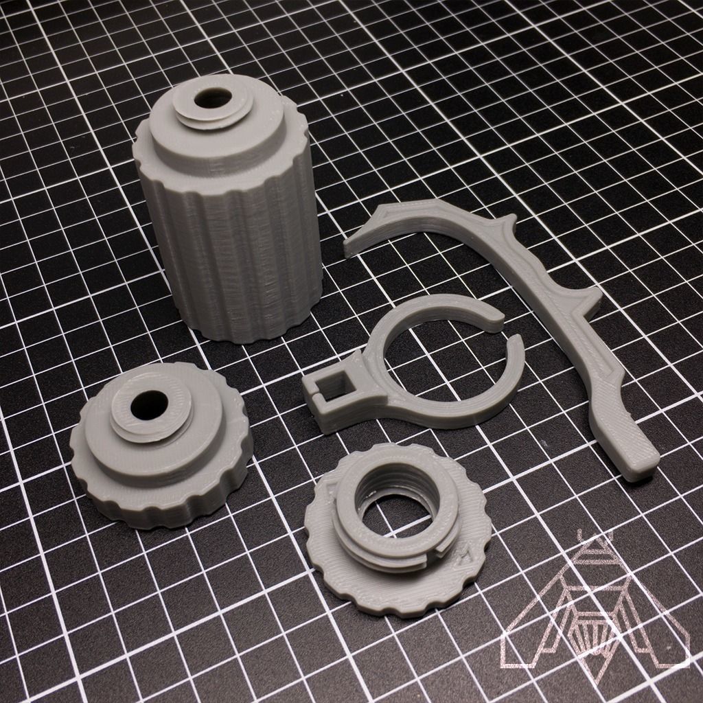 B-Holder - Miniature Painting Holder 3D print model_3