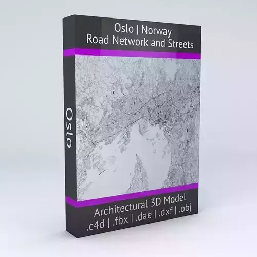 Oslo Road Network and Streets