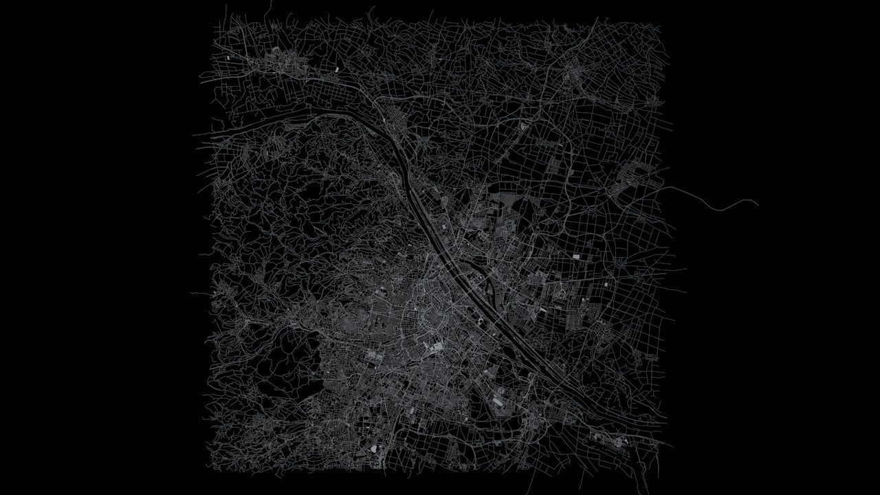 Vienna Road Network and Streets 3D model_7