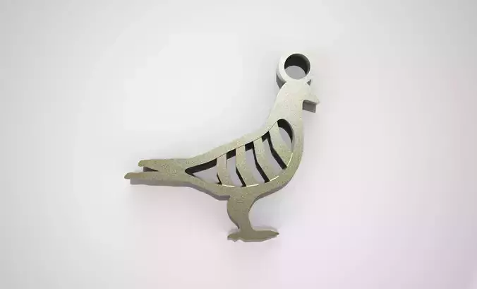 Pigeon Pendant 2