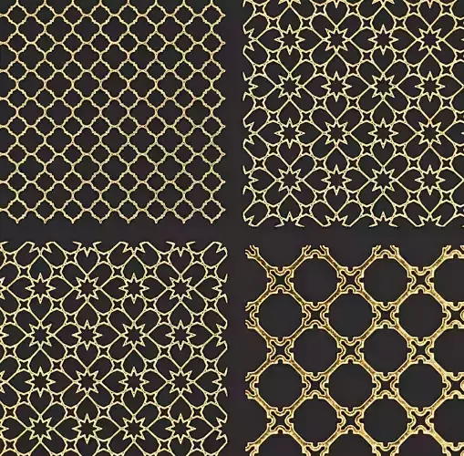 Collection of golden lattice
