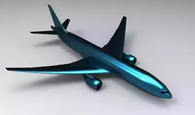 Boing 777 Free 3D model