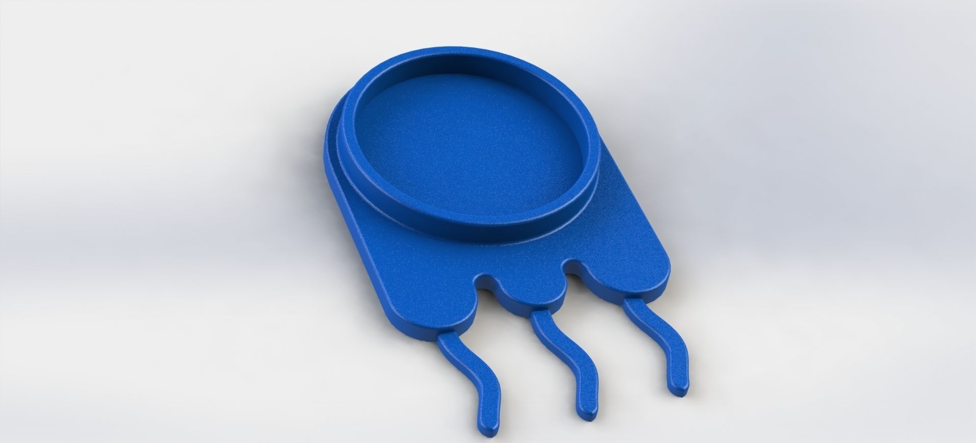 Jellyfish Coaster  3D print model_1