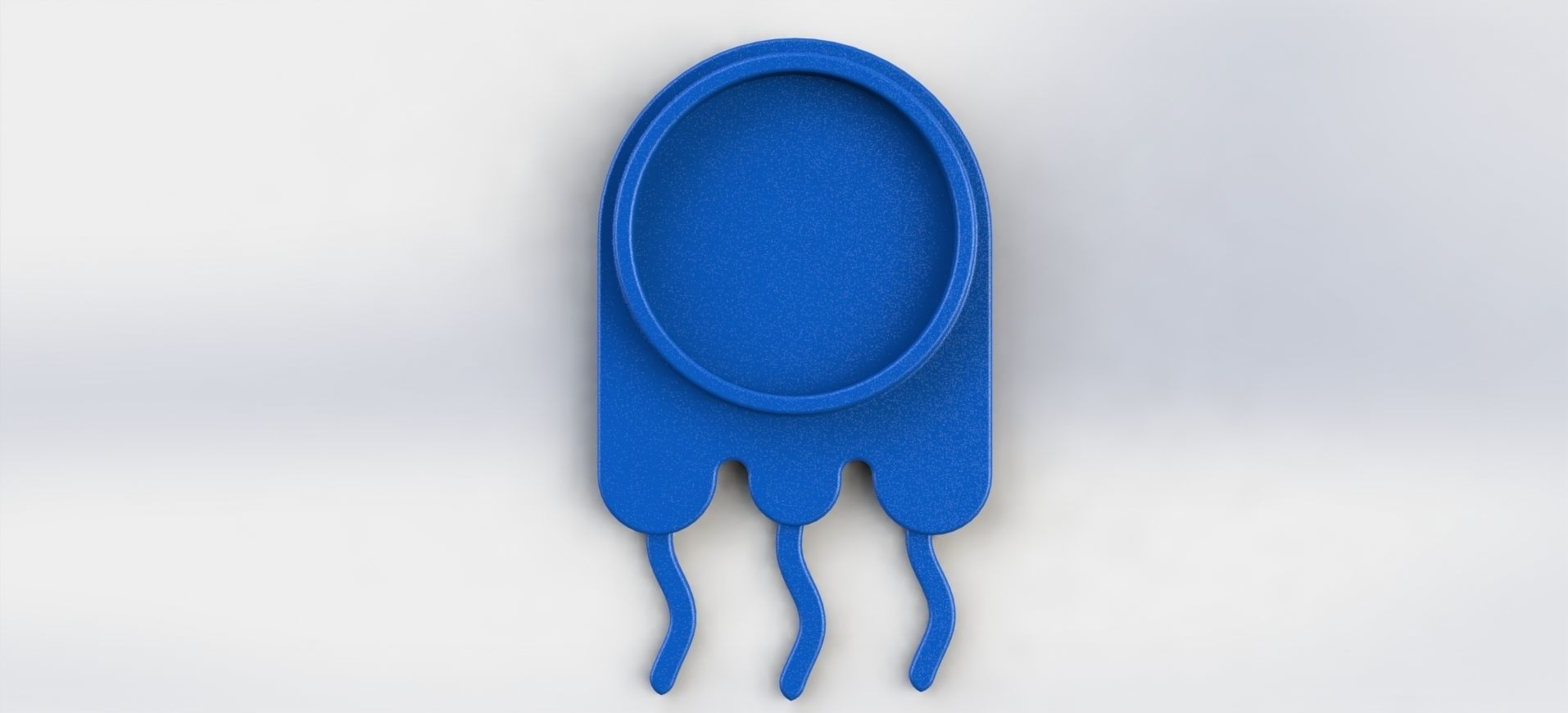 Jellyfish Coaster  3D print model_2