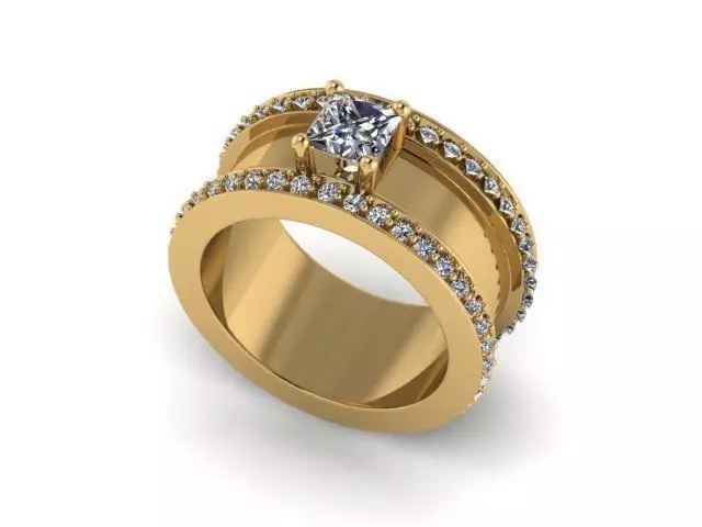 Ring R0553  3D print model_0