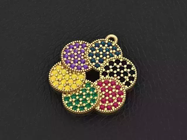color party pendant