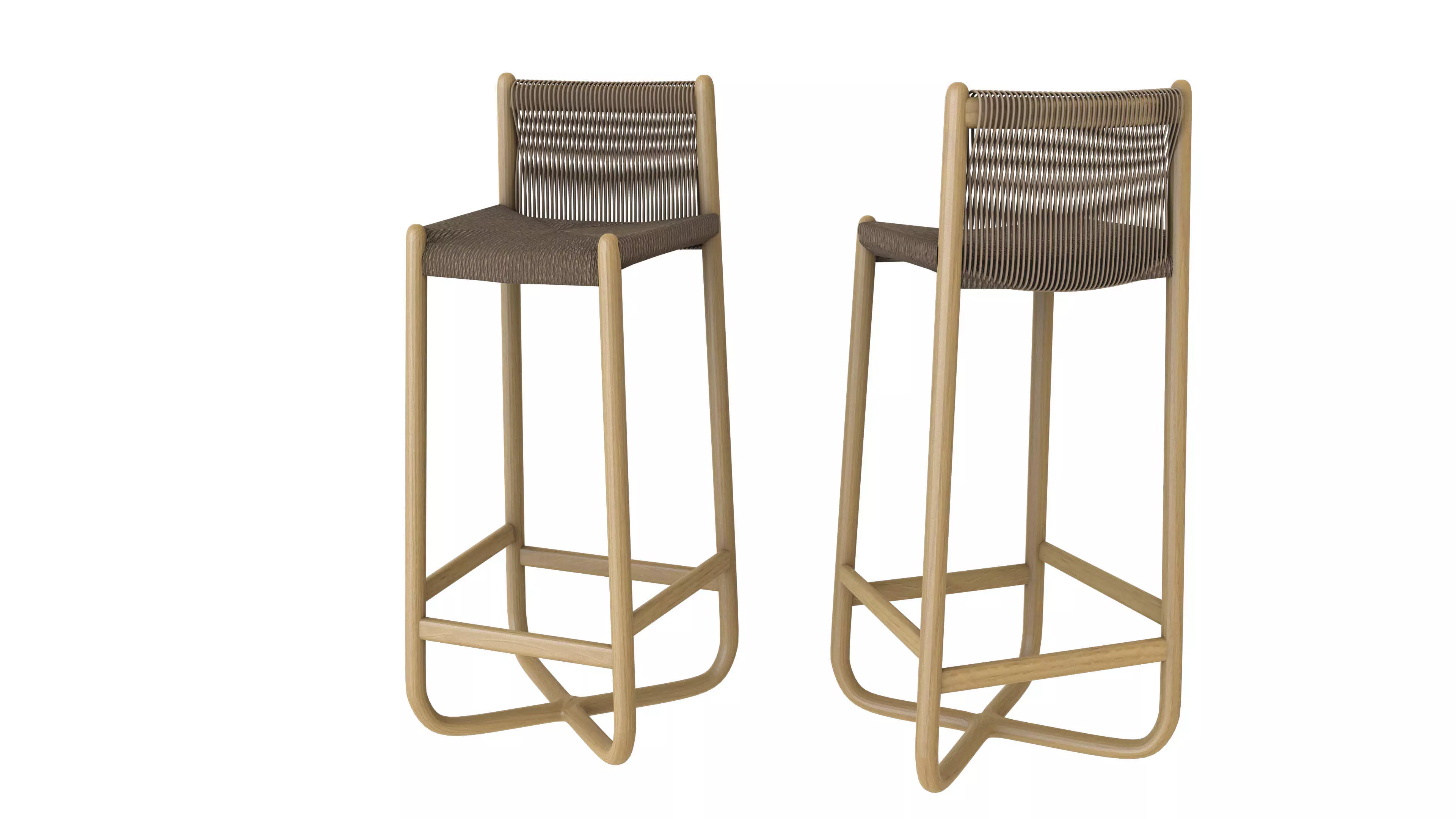Nasubi Barstool Free 3D model