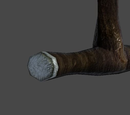 Mjolnir1 metal hammer Low-poly 3D model_4