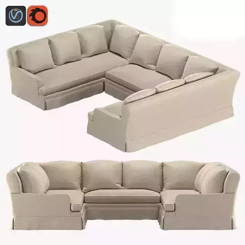 SOFA U SHAPE FORM 56300569 BLSA