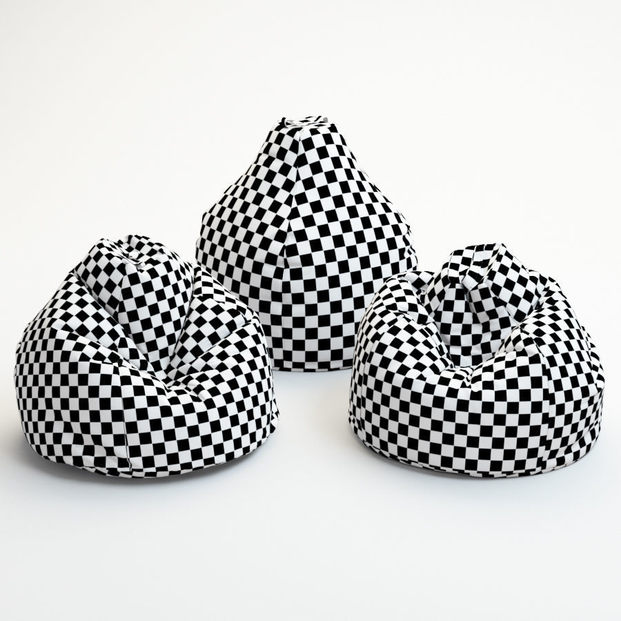 Bean Bag Esprit 3D model_7