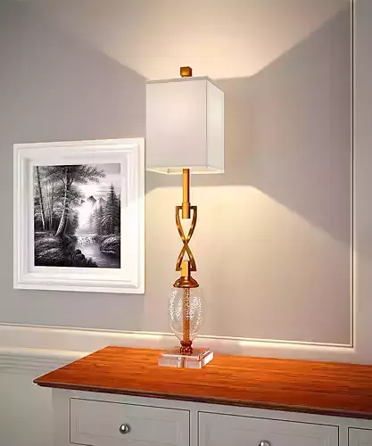 Square Lamp Model