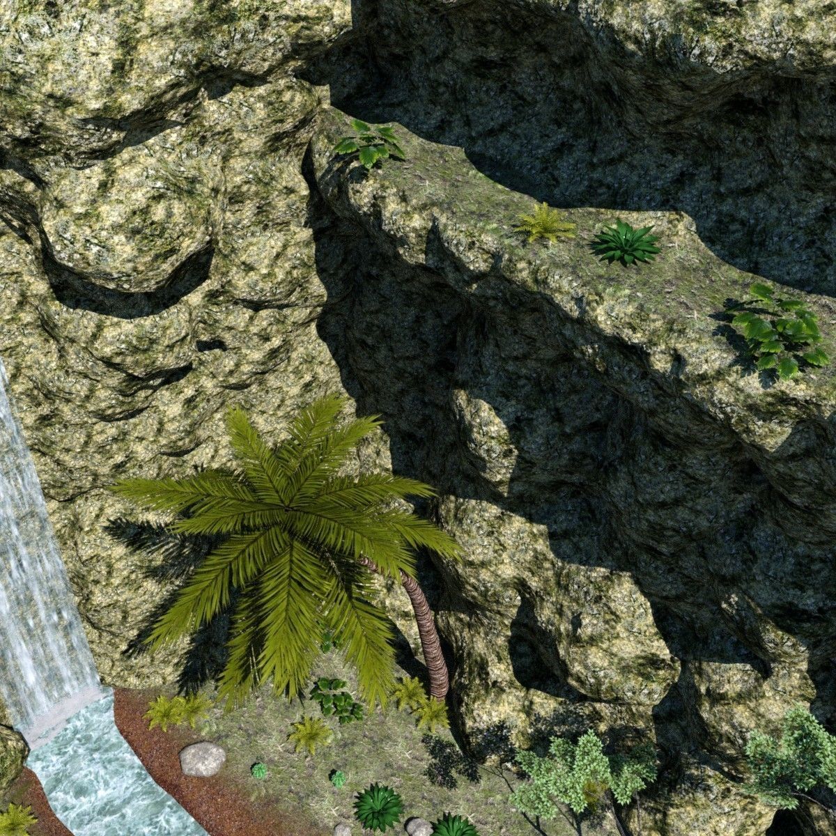 Lost Paradise OBJ 3D model_3