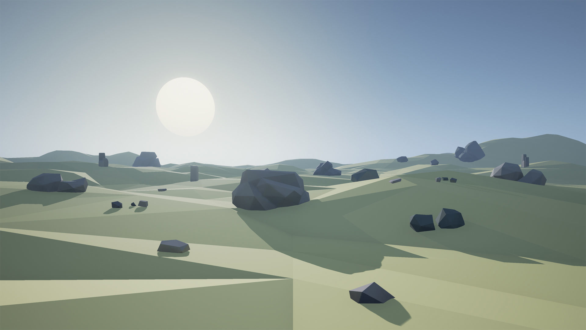Low Poly Rocks Full Packs Low-poly 3D model_6